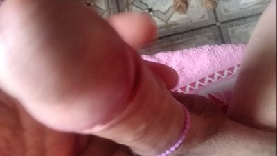 Yin wasa da dikina da kare na tare da ni